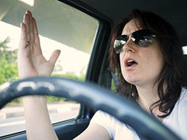Road rage can cause accidents and increase auto insurance premiums.