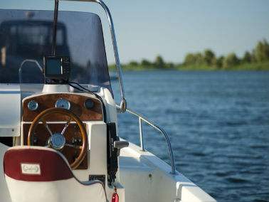 boat out on the water